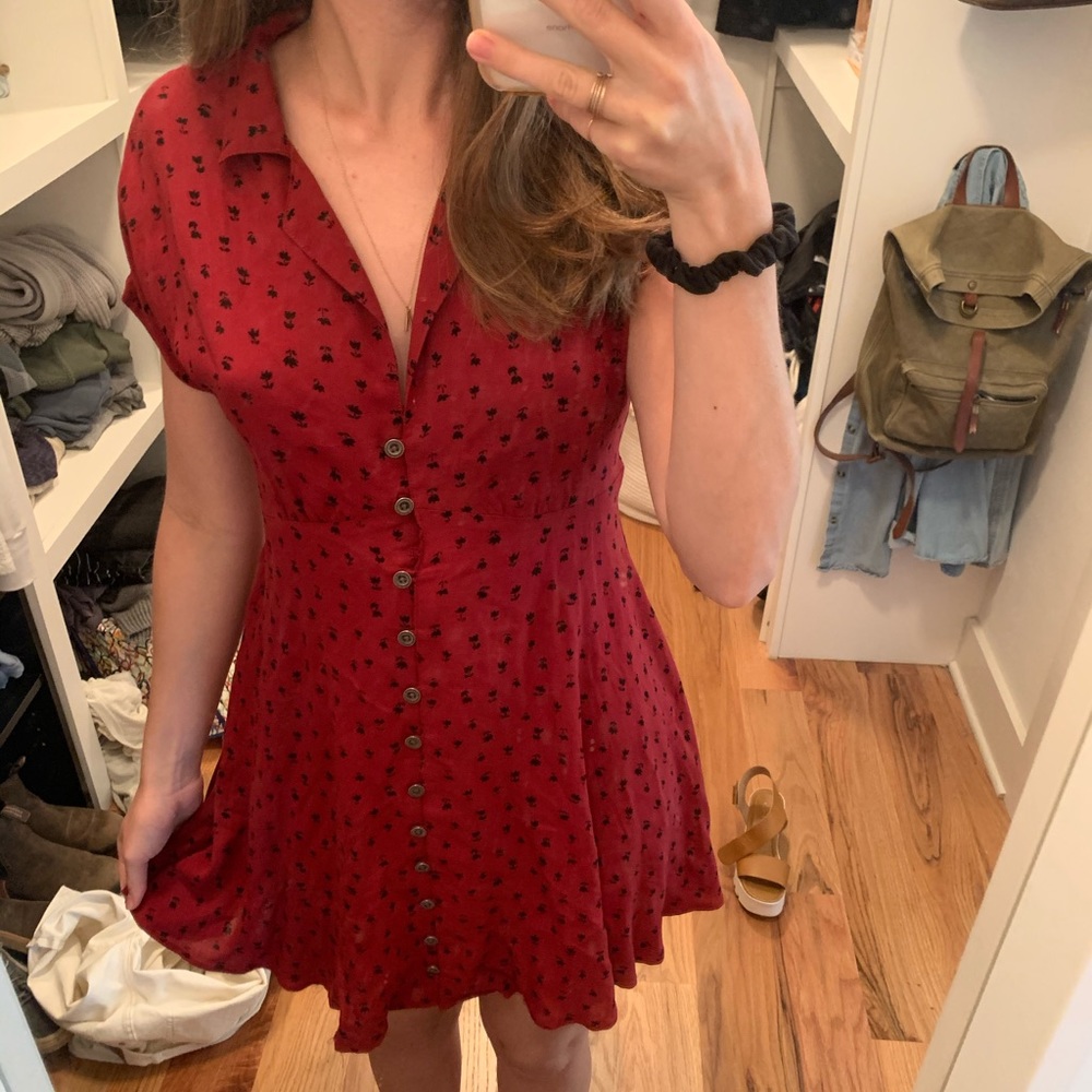 Urban Outfitters Button-up Dress